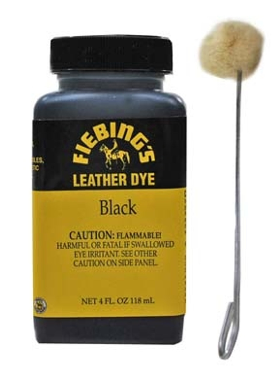 Black - Leather Dye from Hessen Antique